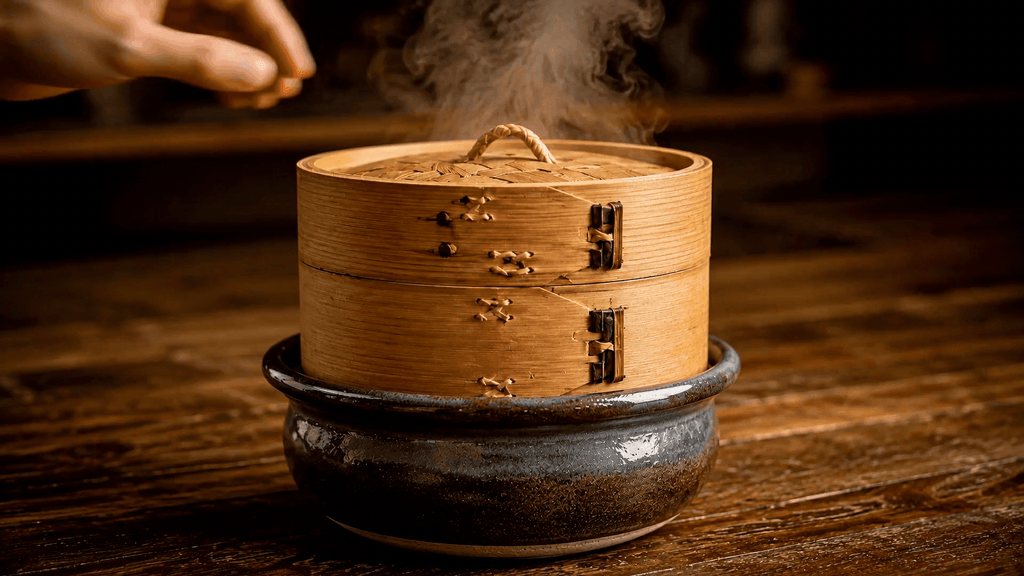 おせいろん 有田焼と杉せいろの3WAY調理器